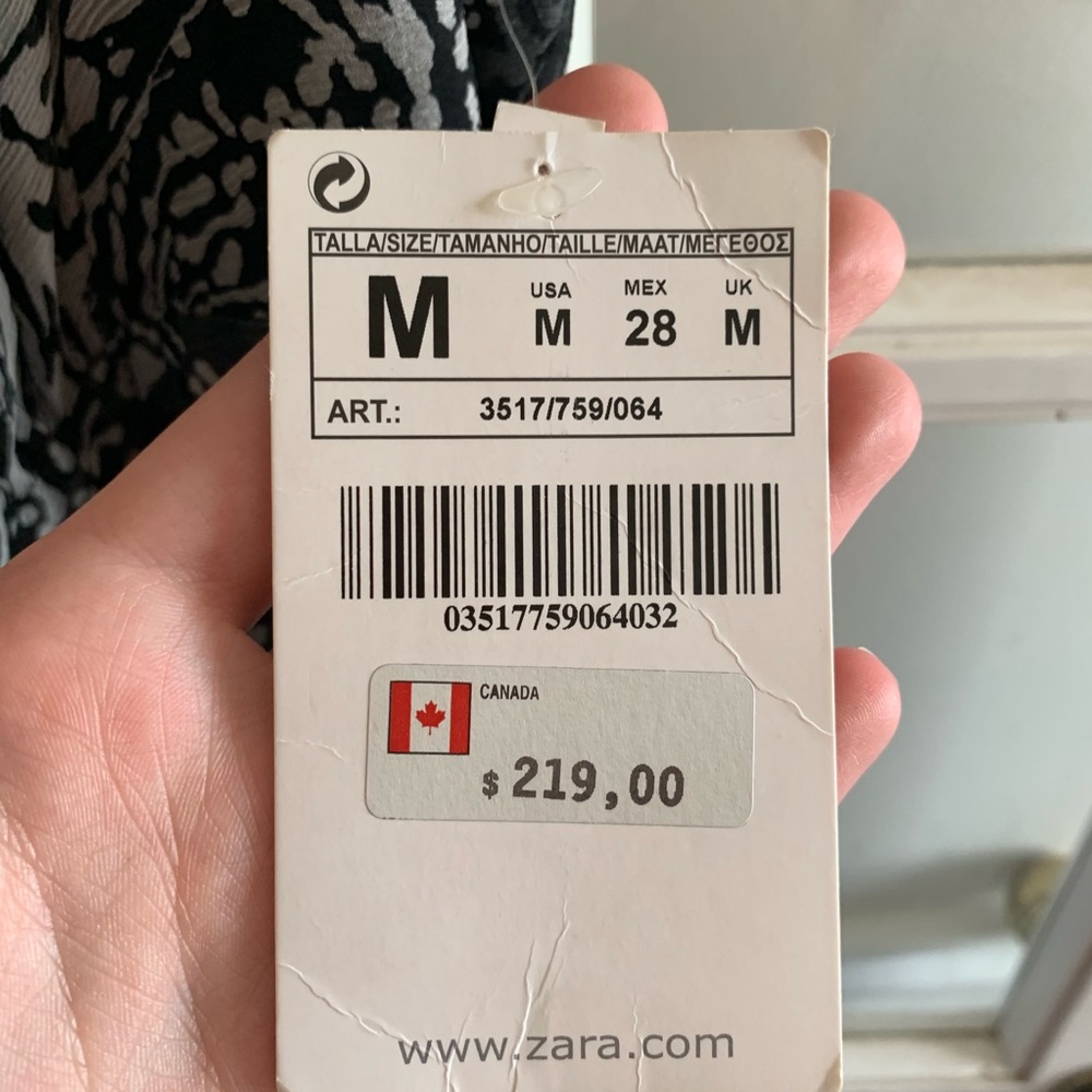 NWT 💫 100% silk dress ZARA - Picture 7 of 7
